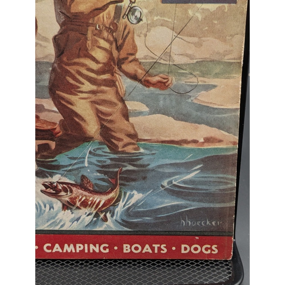 Vintage Outdoor Life Magazine July 1938 - Cover Painting By H Hoecker - Picture 3 of 9